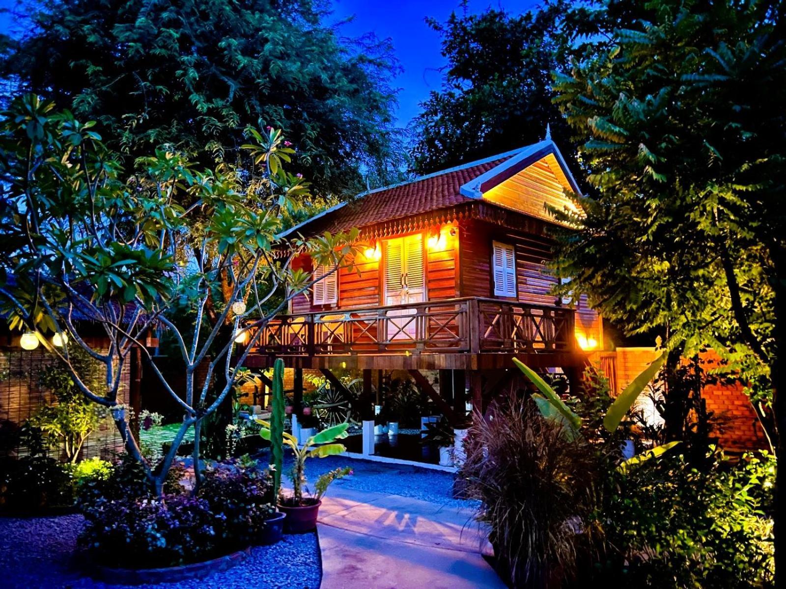 The Little Vegan Homestay Phumi Banteay Srei エクステリア 写真